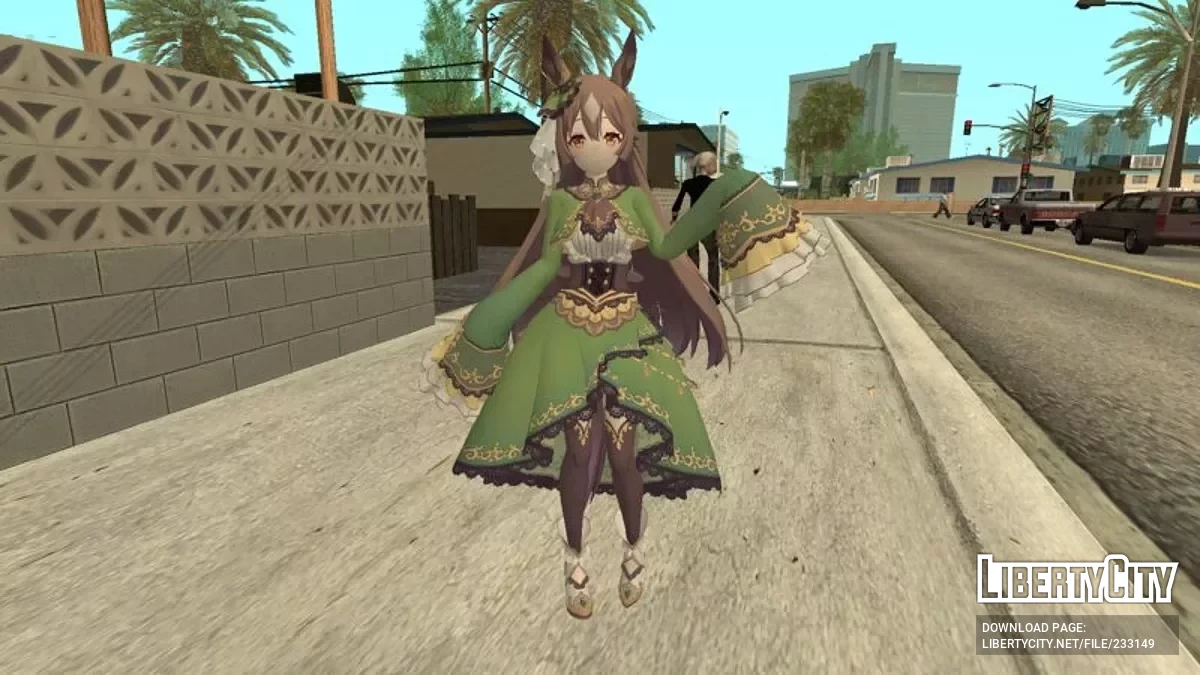 Сатоно Даймонд из Uma Musume / GTA San Andreas