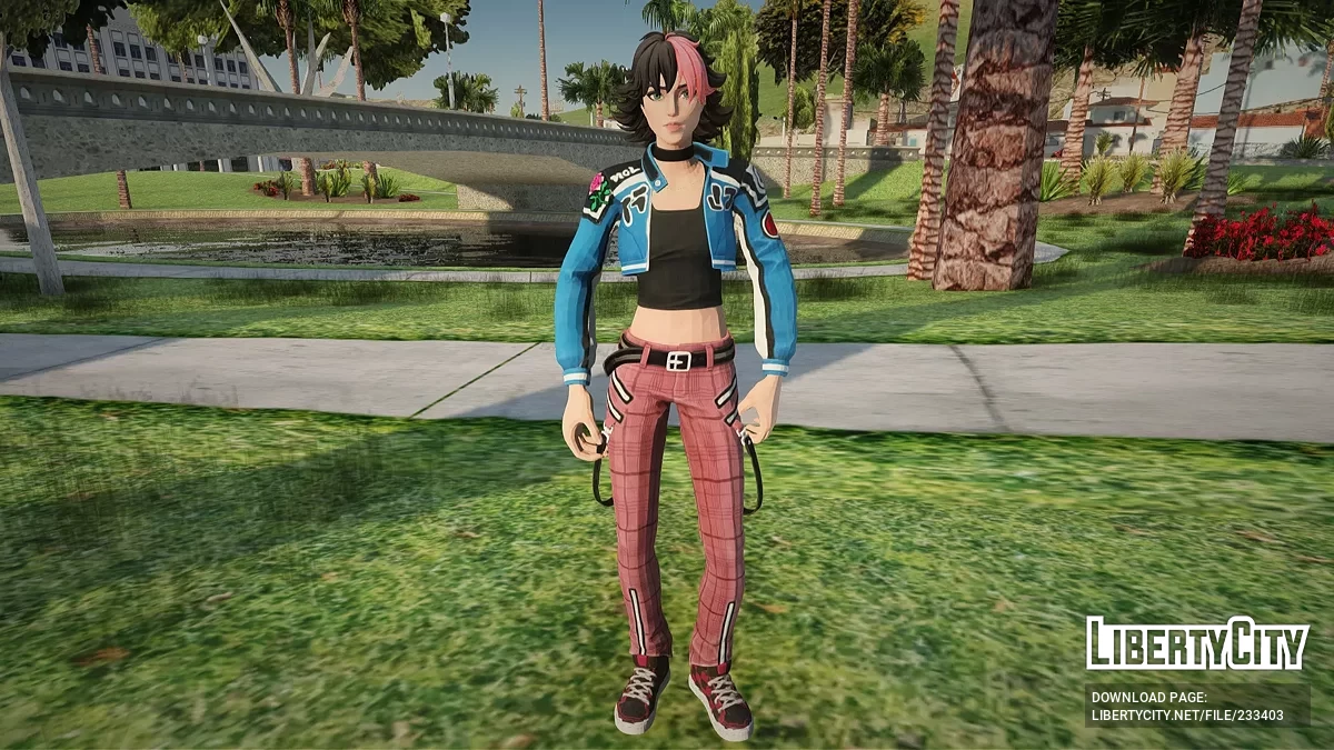 Седона из Fortnite / GTA San Andreas