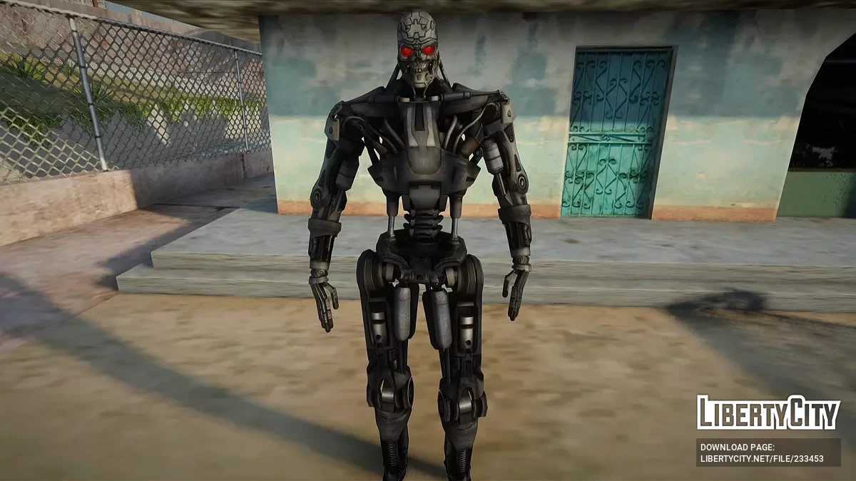 Терминатор T-600 / GTA San Andreas