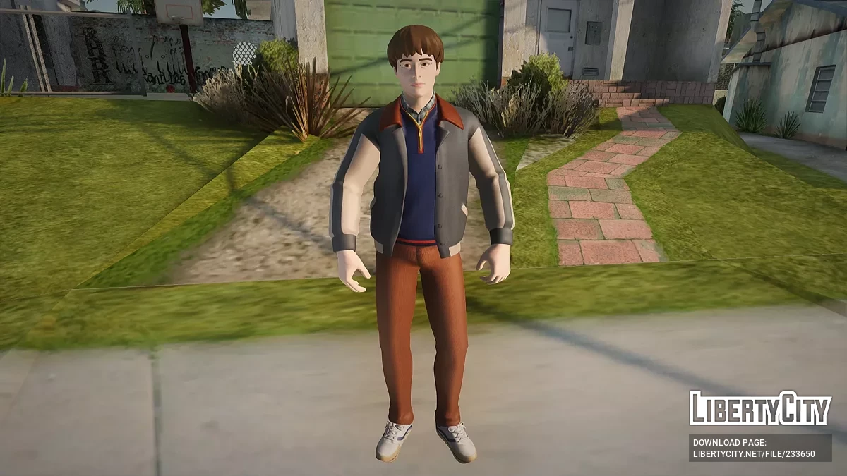 Уилл Байерс из сериала «Очень странные дела» / GTA San Andreas