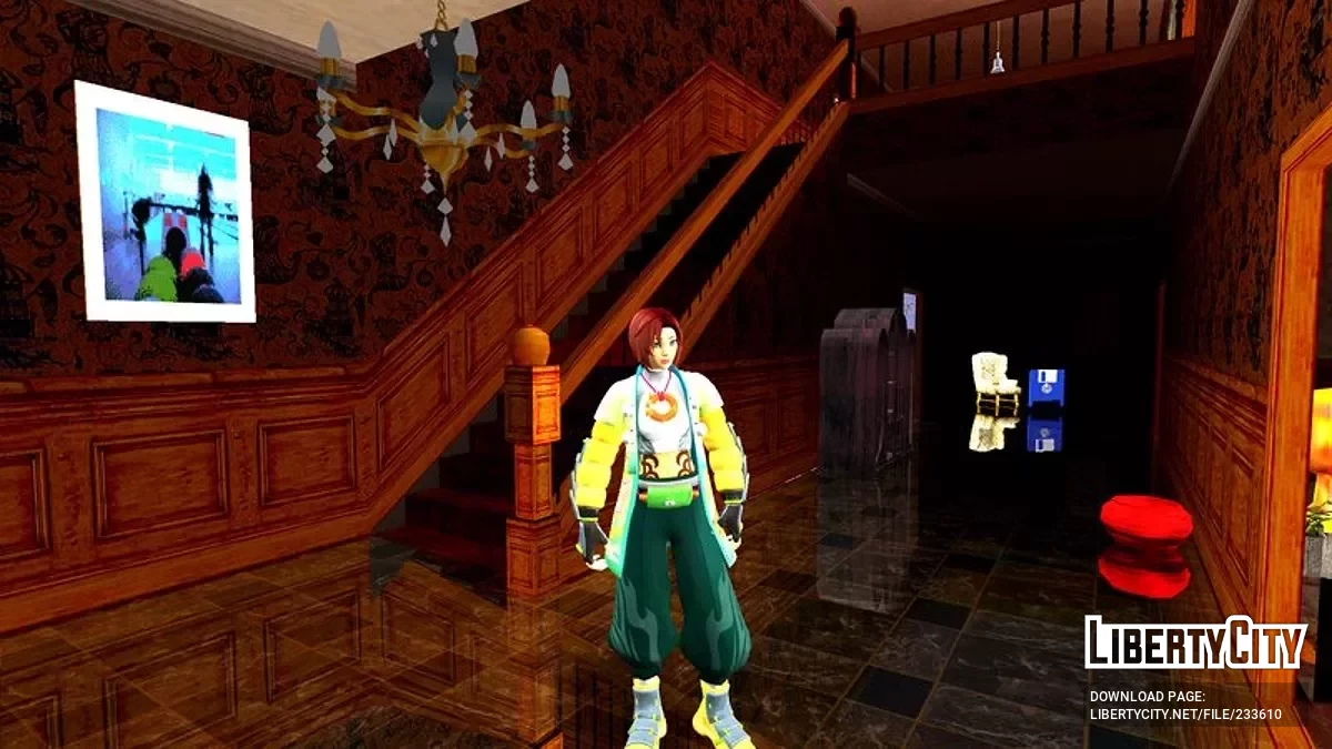 Укротительница духов Гармония из Fortnite / GTA San Andreas