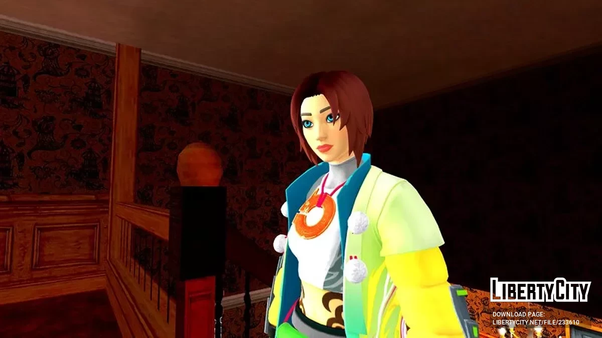 Укротительница духов Гармония из Fortnite / GTA San Andreas