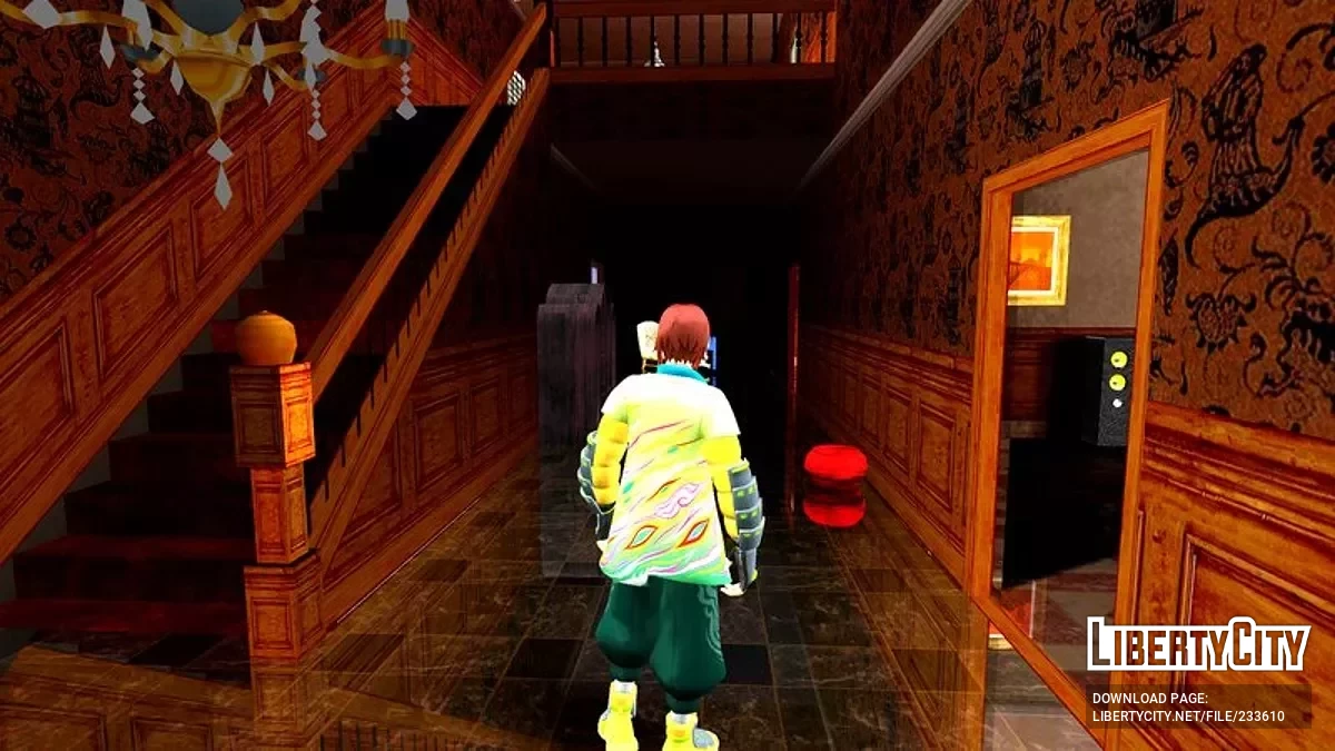 Укротительница духов Гармония из Fortnite / GTA San Andreas