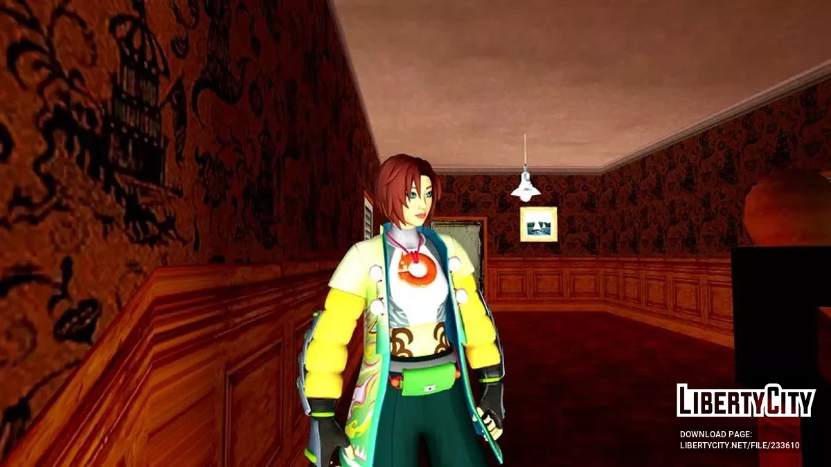 Укротительница духов Гармония из Fortnite / GTA San Andreas