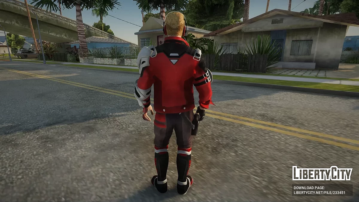 Звёздный Лорд из Marvel Future Fight / GTA San Andreas