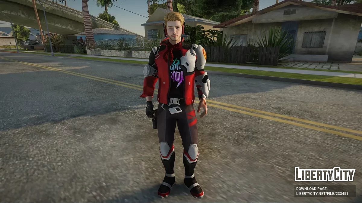 Звёздный Лорд из Marvel Future Fight / GTA San Andreas