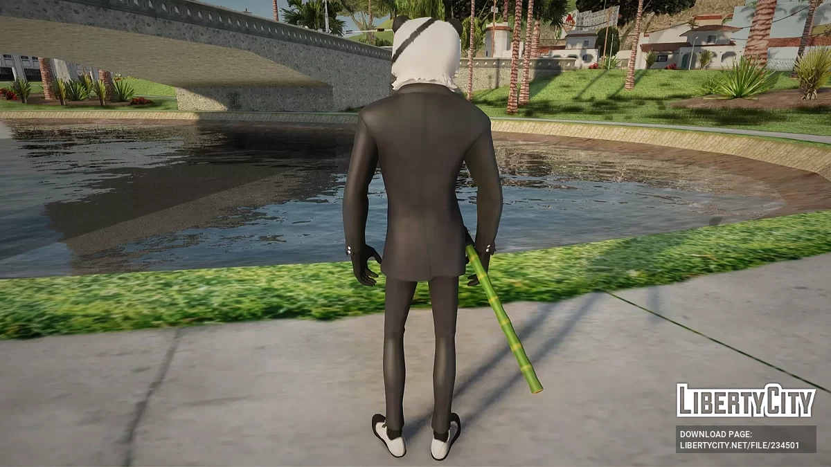 Агент Мех из Fortnite / GTA San Andreas