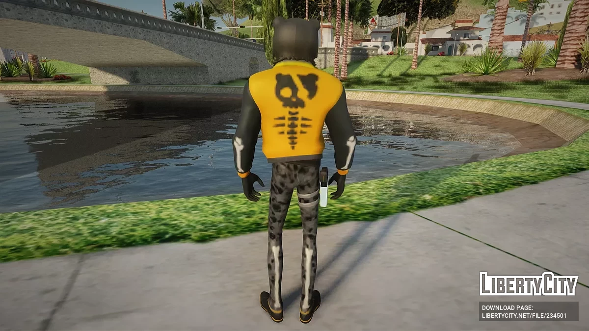 Агент Мех из Fortnite / GTA San Andreas