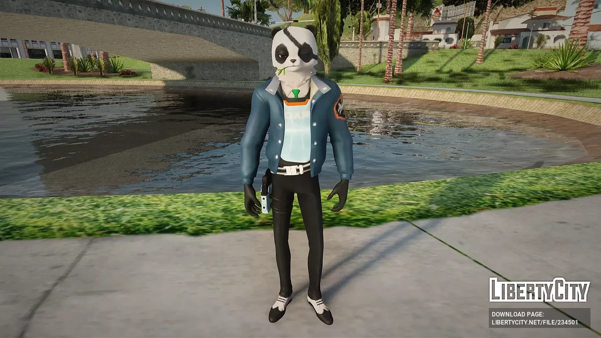 Агент Мех из Fortnite / GTA San Andreas