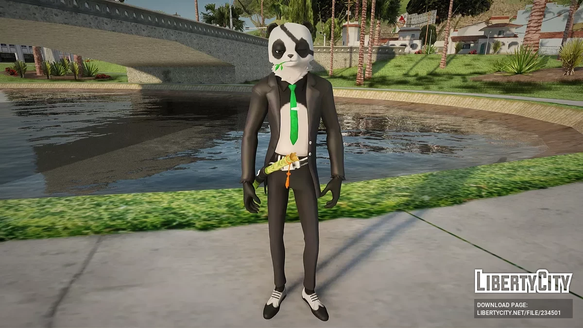 Агент Мех из Fortnite / GTA San Andreas