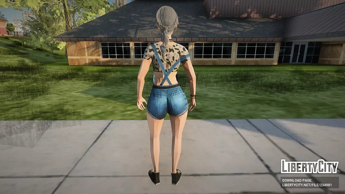 Аэлиана из Zombie Hunter: Invasion / GTA San Andreas