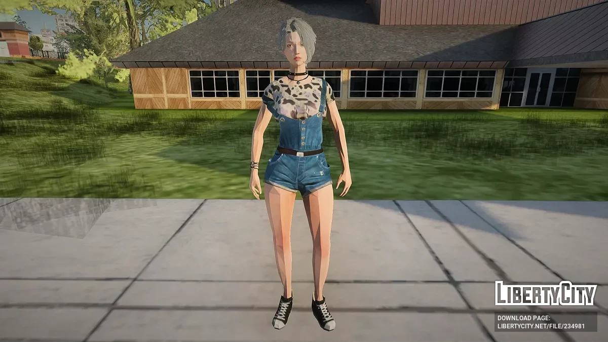 Аэлиана из Zombie Hunter: Invasion / GTA San Andreas