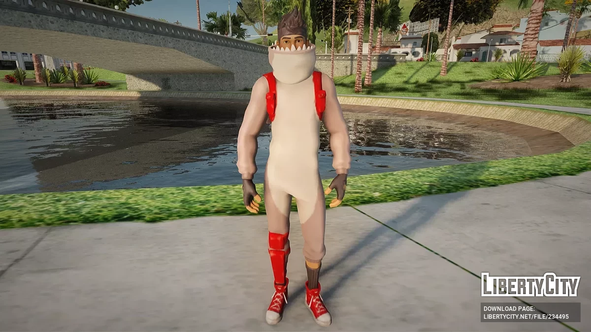 Акулий уют из Fortnite / GTA San Andreas