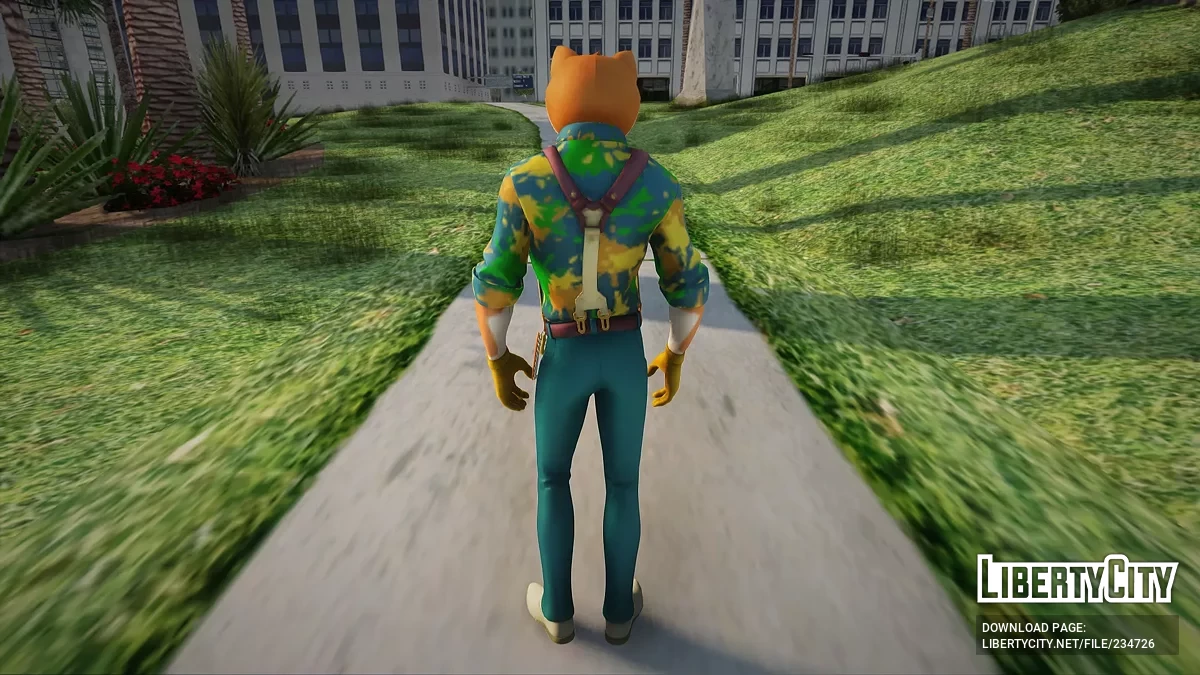 Альфонс из Fortnite / GTA San Andreas