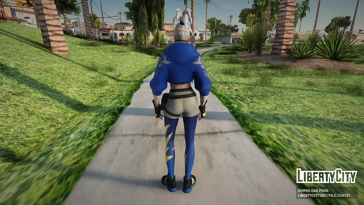 Чемпионка Куно из Fortnite / GTA San Andreas