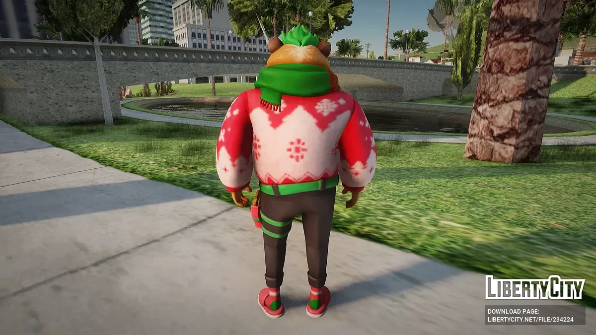 Чикс из Fortnite / GTA San Andreas