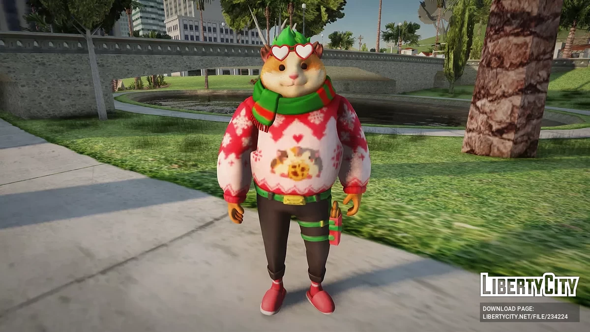 Чикс из Fortnite / GTA San Andreas