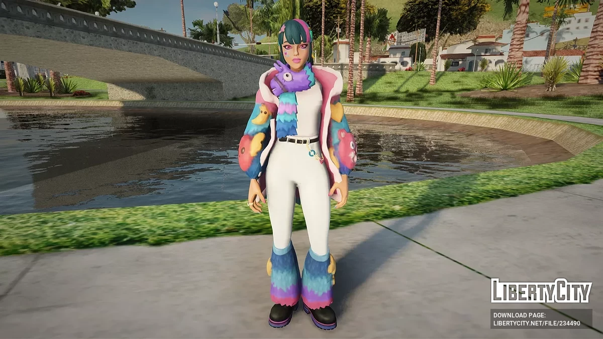 Дали из Fortnite / GTA San Andreas