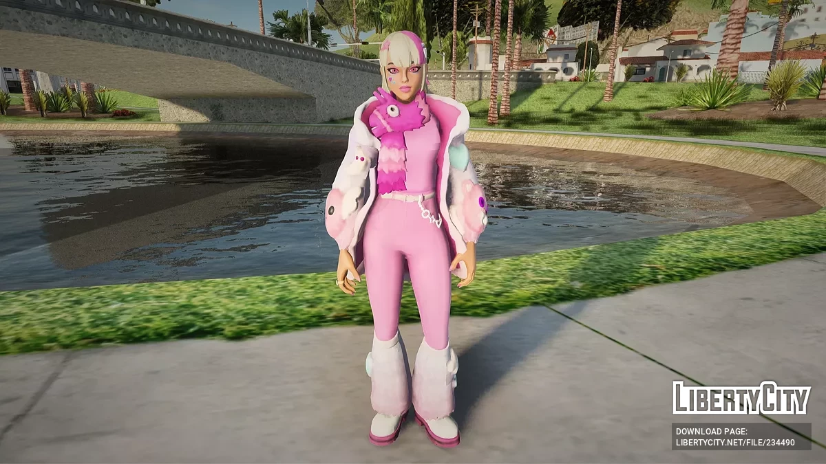 Дали из Fortnite / GTA San Andreas