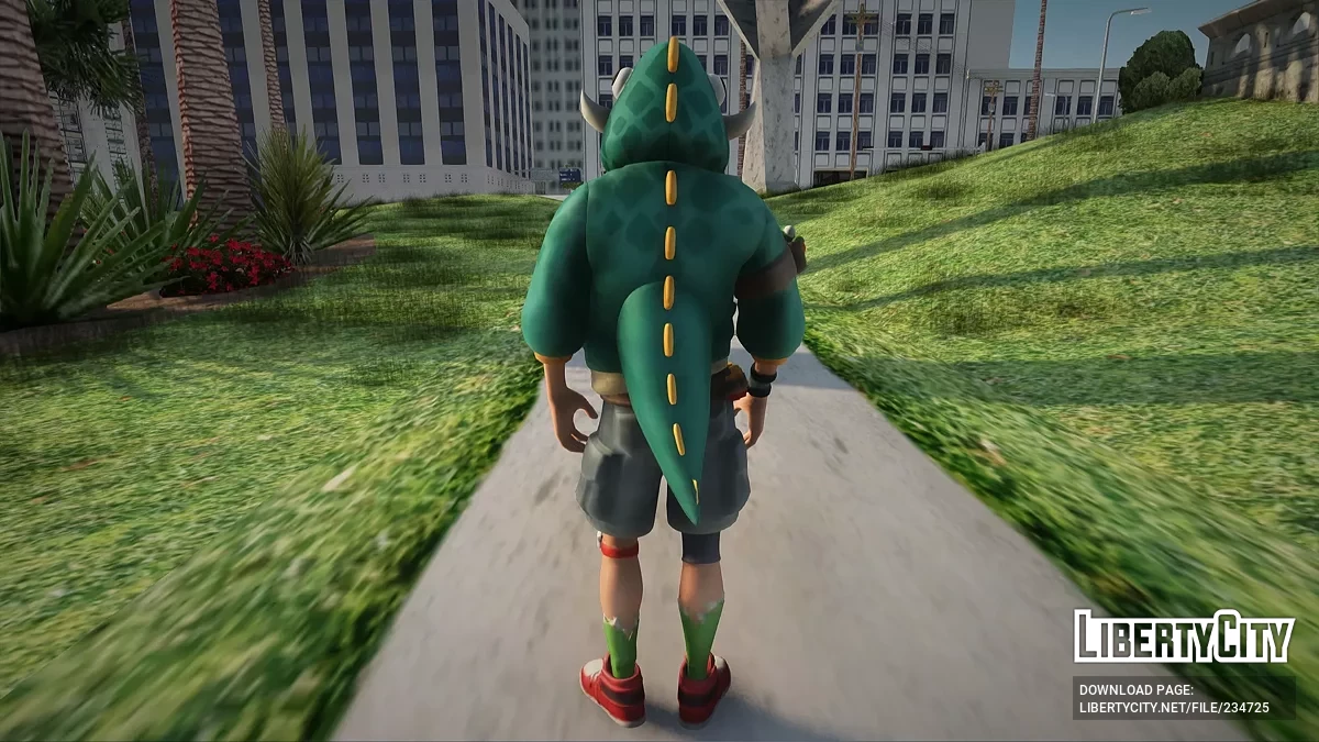 Дин из Fortnite / GTA San Andreas