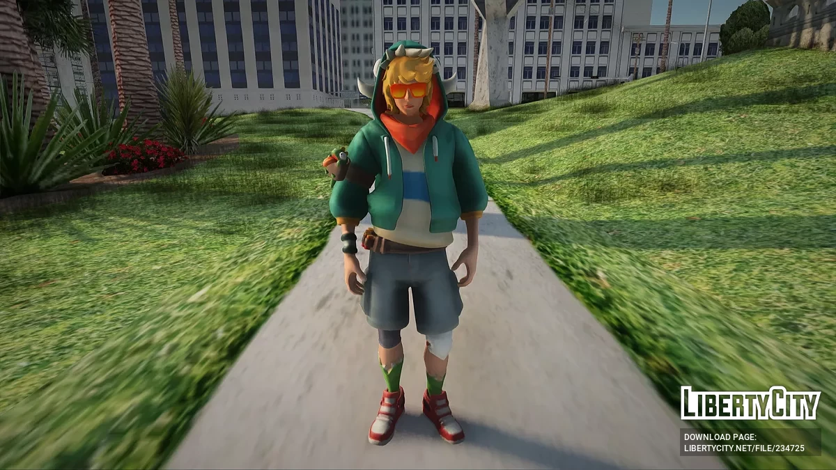 Дин из Fortnite / GTA San Andreas