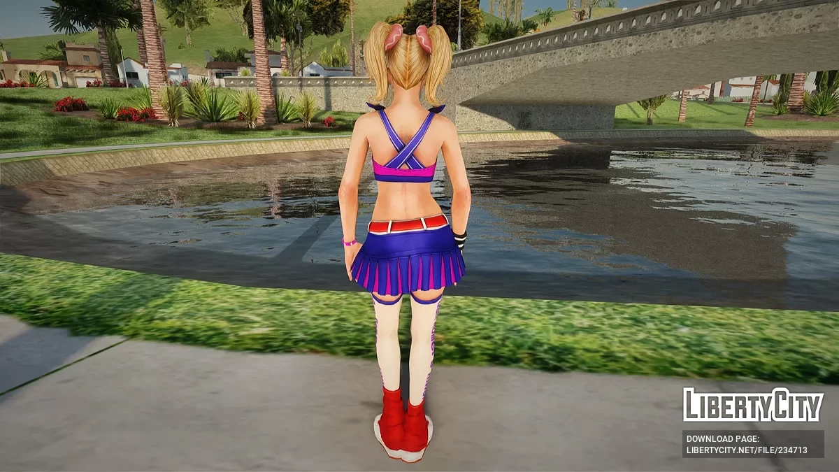 Джульетт Старлинг из Lollipop Chainsaw / GTA San Andreas