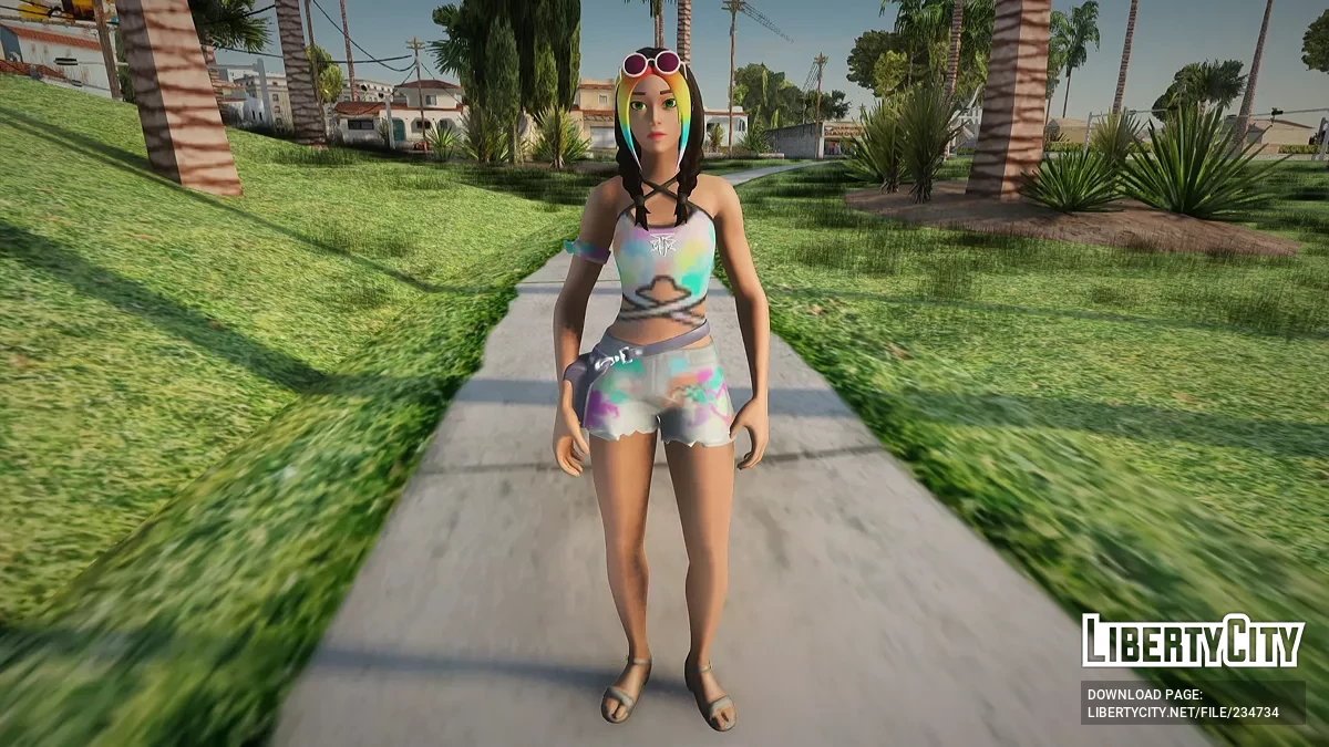 Феерия из Fortnite / GTA San Andreas