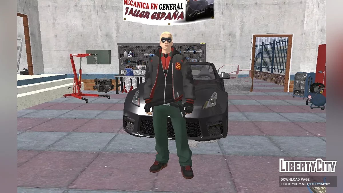 Эминем Rap Boy из Fortnite / GTA San Andreas