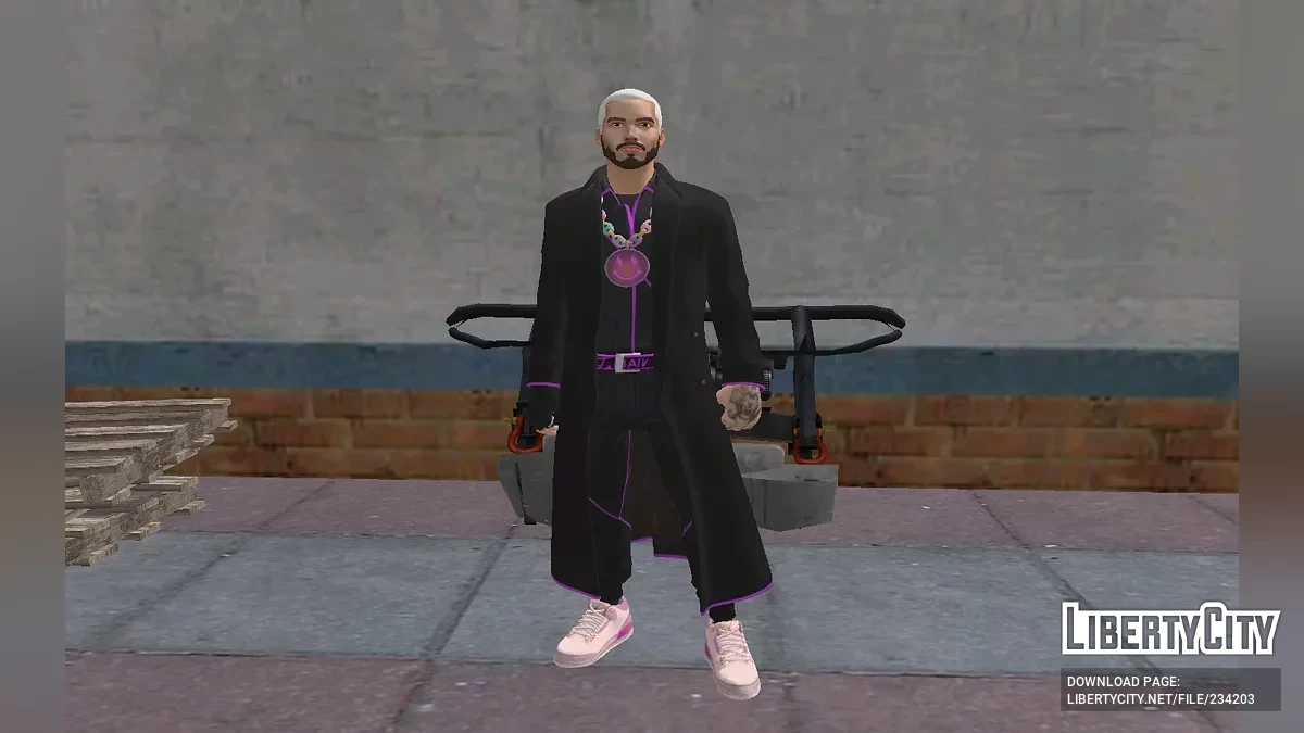 J Balvin из Fortnite / GTA San Andreas