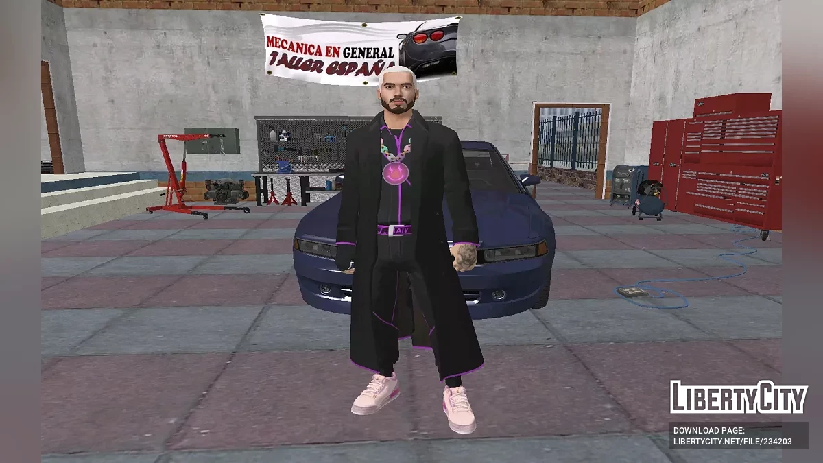 J Balvin из Fortnite / GTA San Andreas