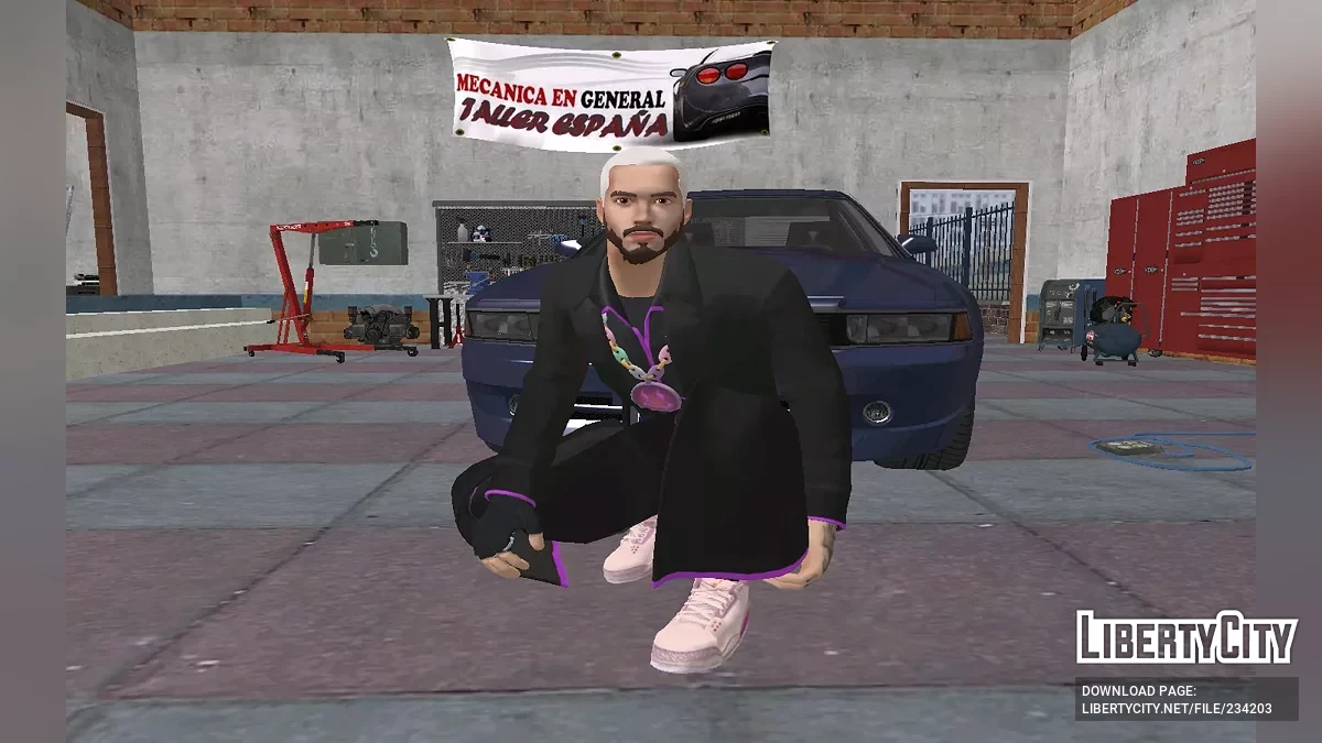 J Balvin из Fortnite / GTA San Andreas