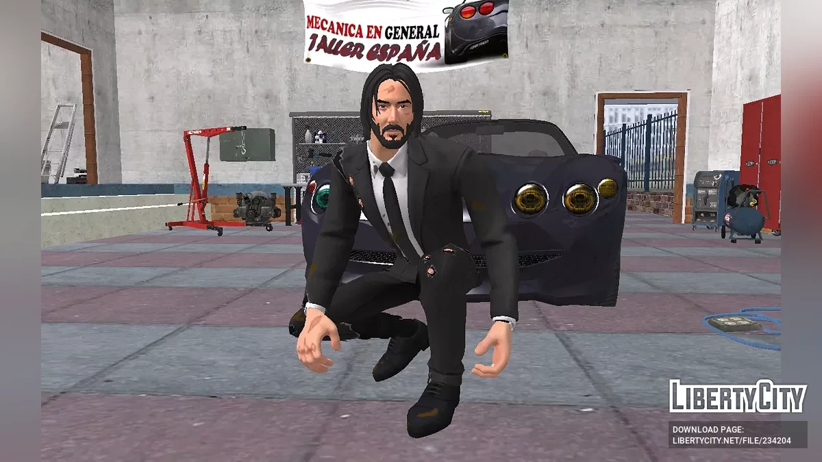 Джон Уик из Fortnite / GTA San Andreas