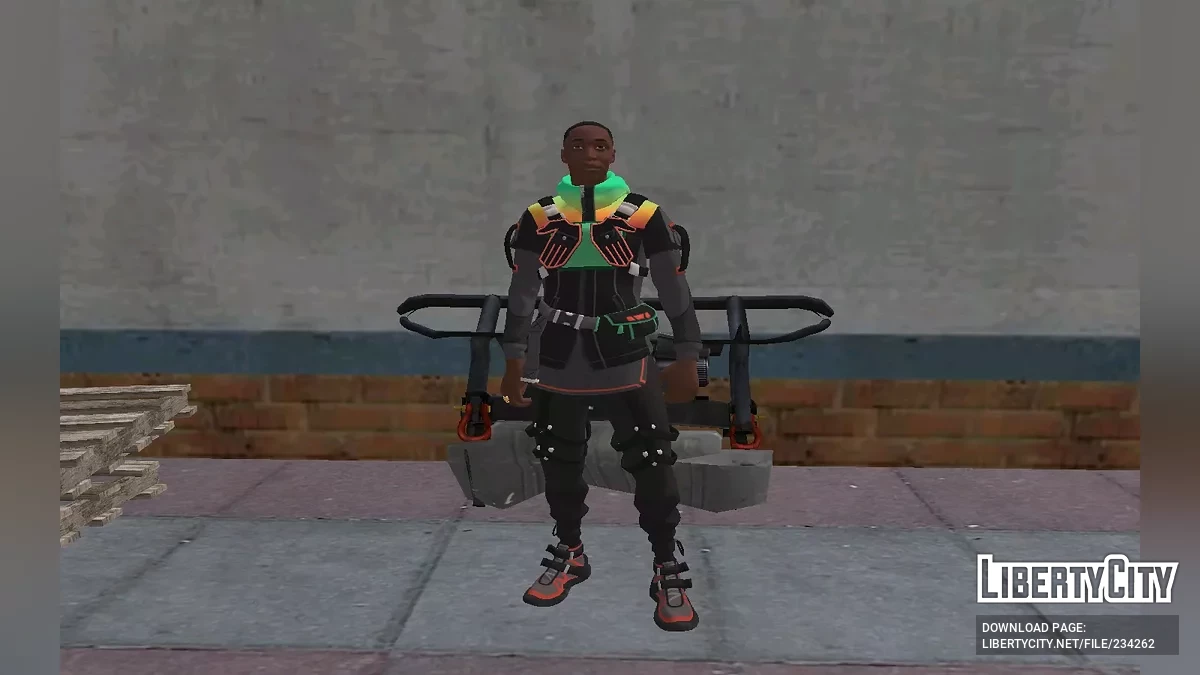 Хаби Лейм из Fortnite / GTA San Andreas