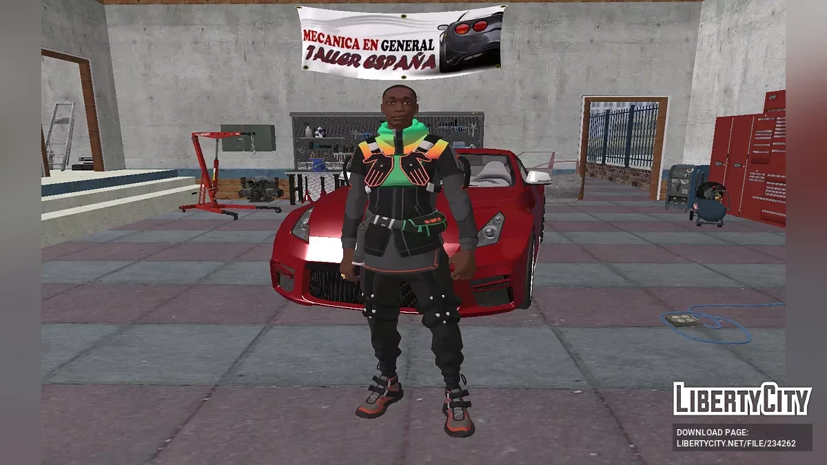 Хаби Лейм из Fortnite / GTA San Andreas