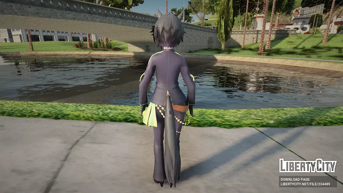 Фудзи Кисэки из Uma Musume (PC + Android) / GTA San Andreas