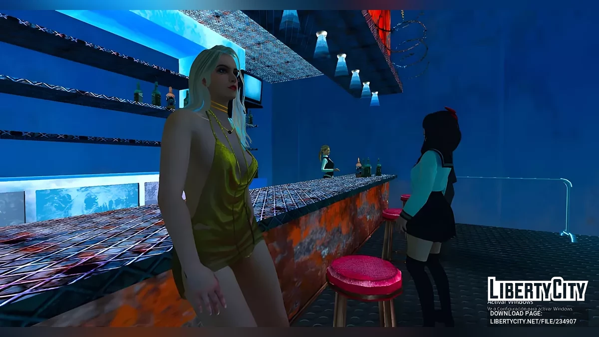 Искания в повседневном наряде из The Grand Mafia / GTA San Andreas