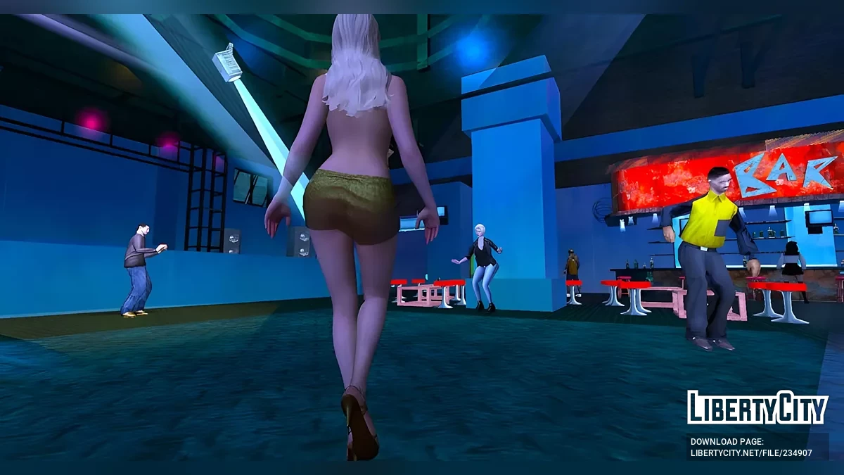 Искания в повседневном наряде из The Grand Mafia / GTA San Andreas