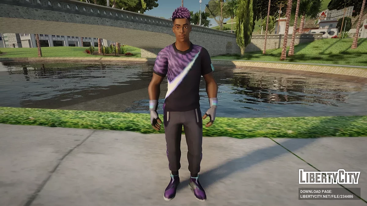 Искатель из Fortnite / GTA San Andreas