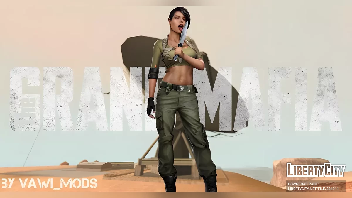 Изабела Гомес из The Grand Mafia / GTA San Andreas