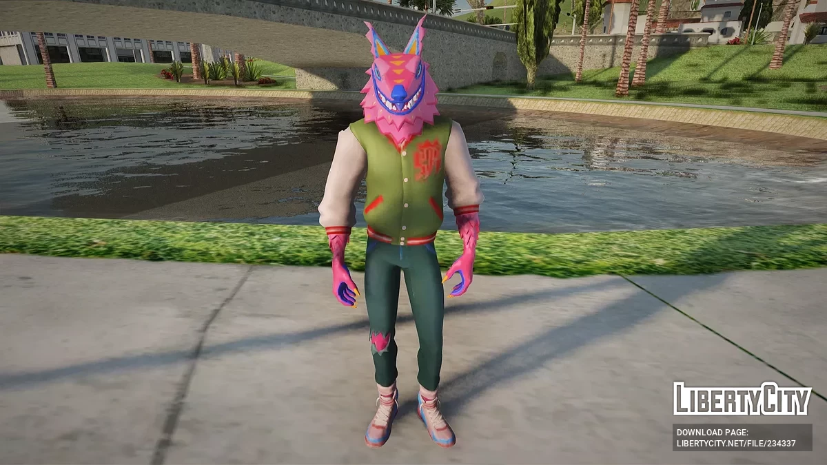 Энди Клыкерсон из Fortnite / GTA San Andreas