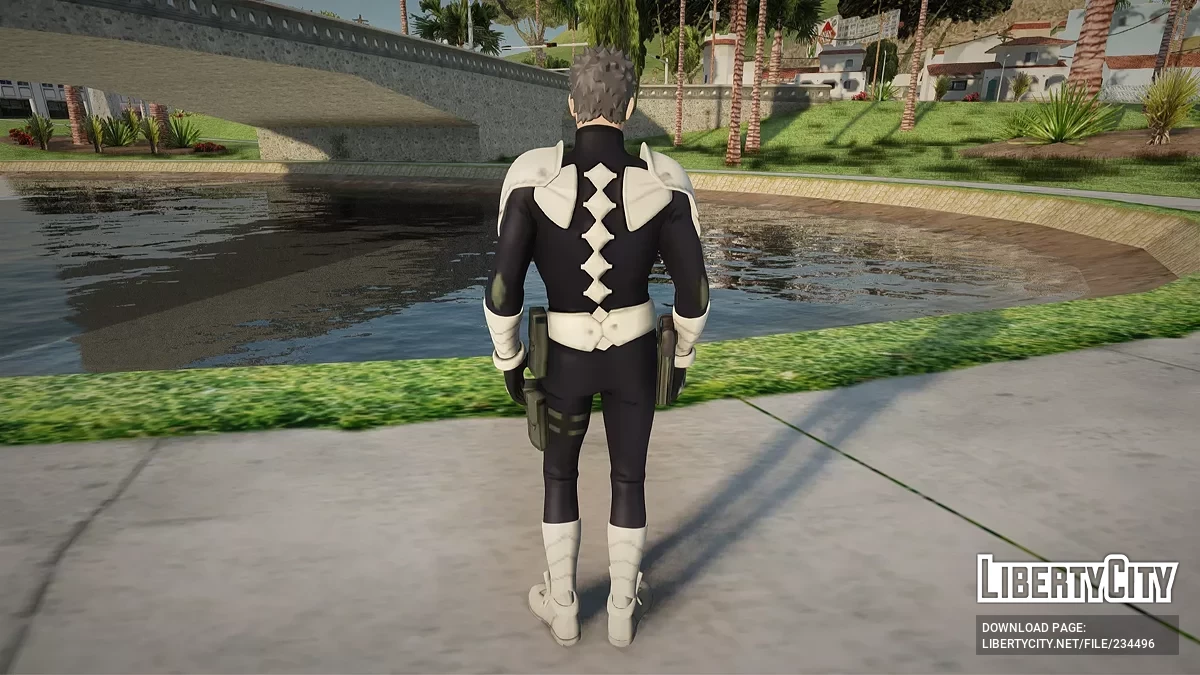 Кафка Хибино из Fortnite / GTA San Andreas