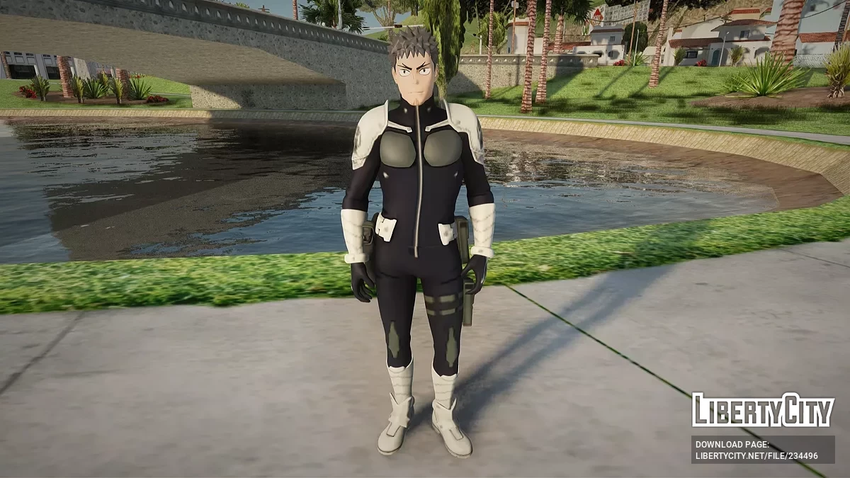 Кафка Хибино из Fortnite / GTA San Andreas