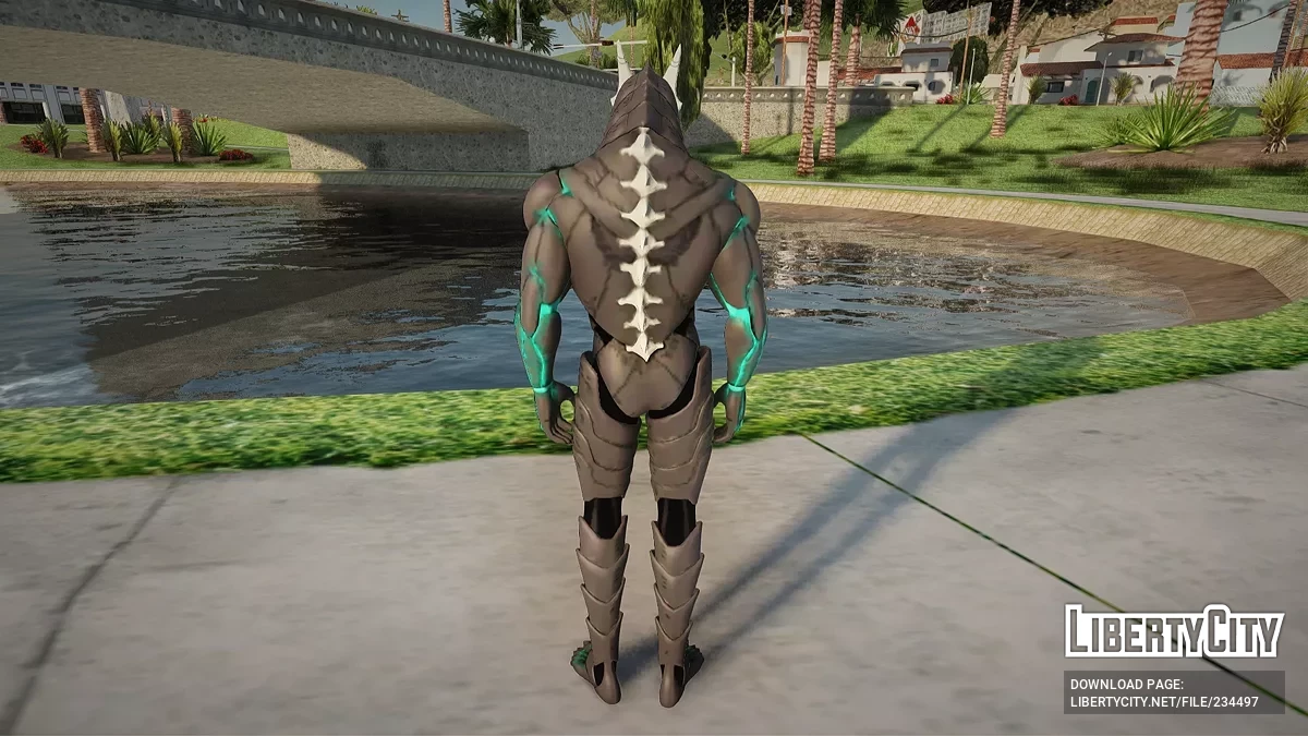 Кайдзю №8 из Fortnite / GTA San Andreas