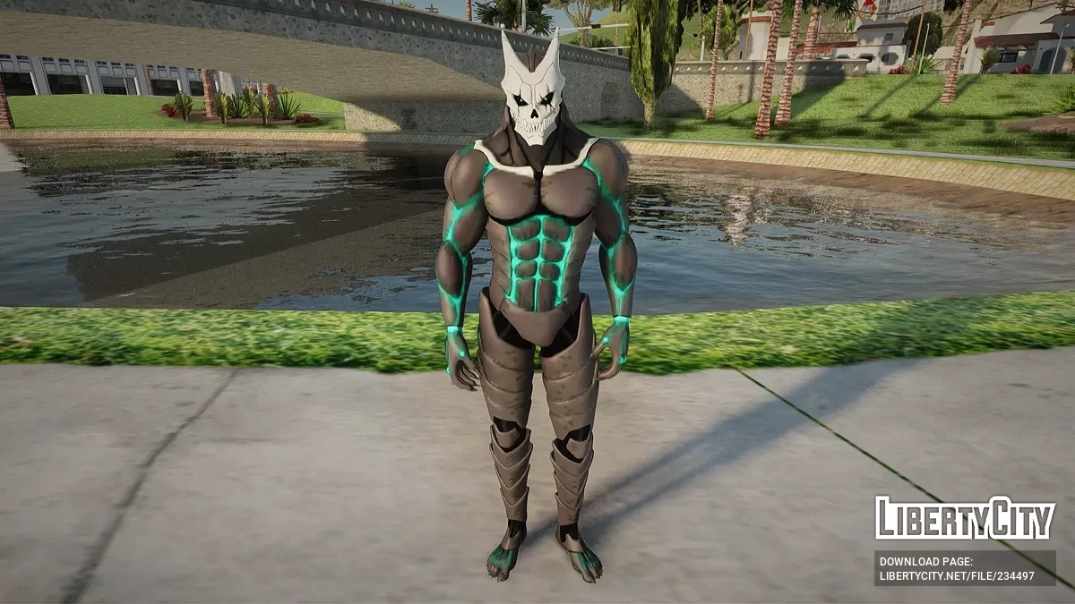 Кайдзю №8 из Fortnite / GTA San Andreas