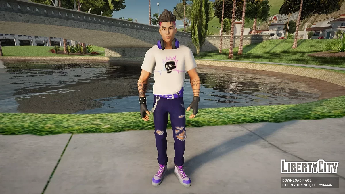 Хорд Кахеле из Fortnite / GTA San Andreas