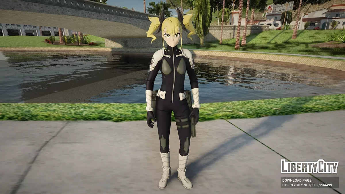 Кикору Синомия из Fortnite / GTA San Andreas