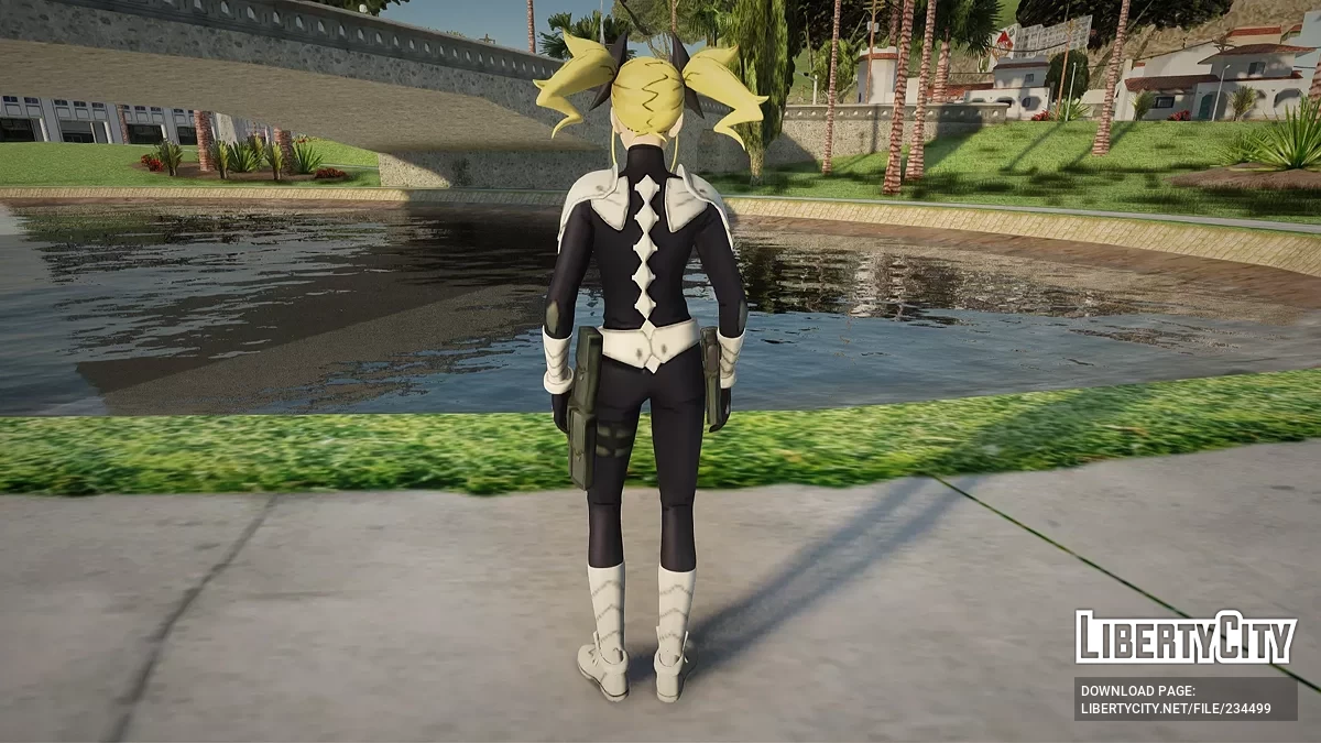 Кикору Синомия из Fortnite / GTA San Andreas