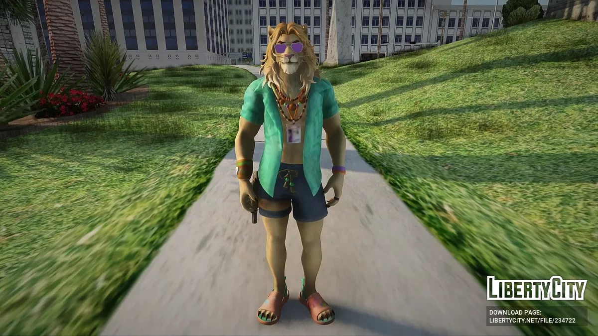 Кингстон из Fortnite / GTA San Andreas