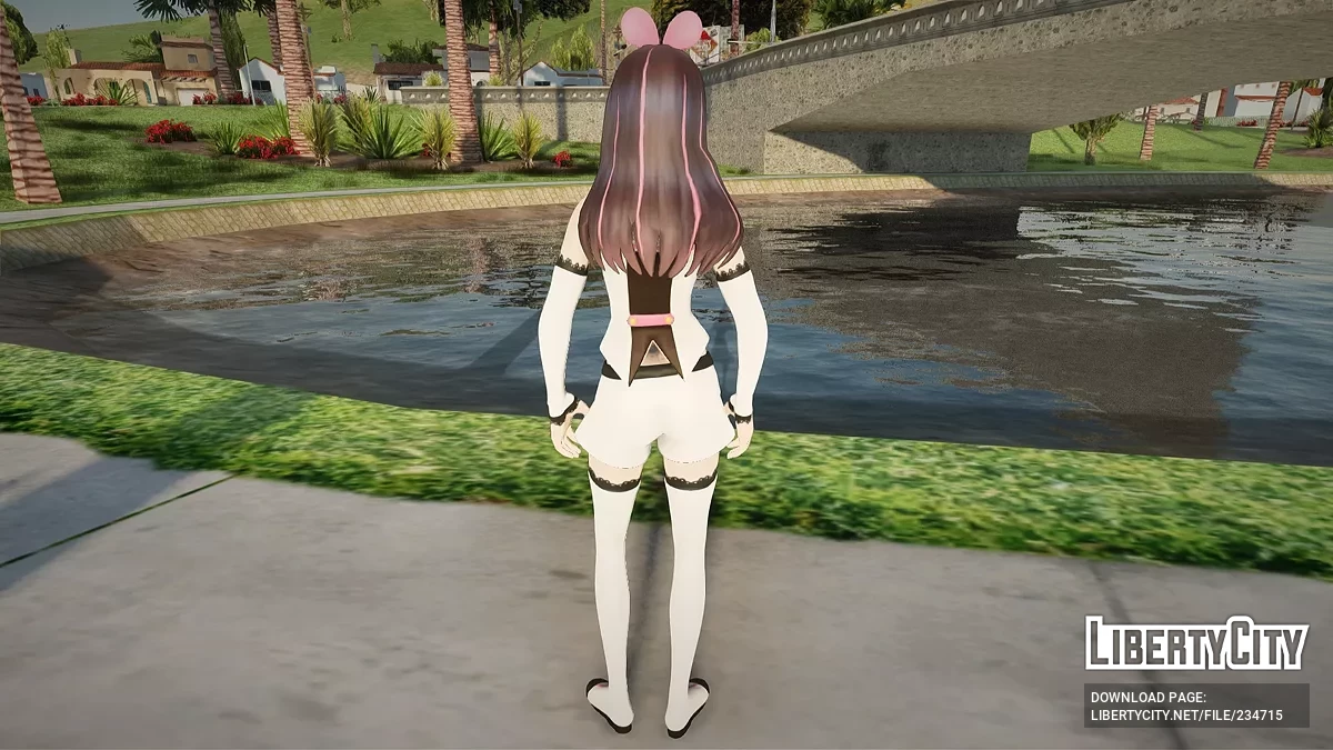 KizunaAI из Fortnite / GTA San Andreas