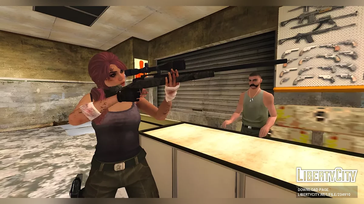 Клара Ван Орден из The Grand Mafia / GTA San Andreas